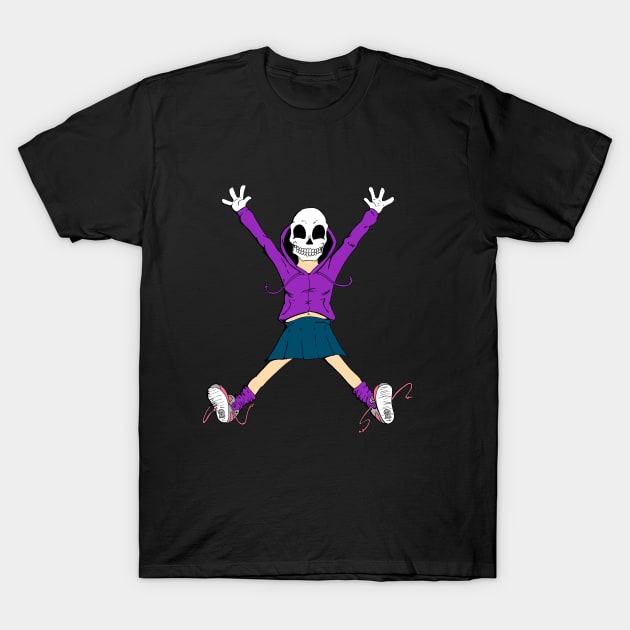 Skull Girl T-Shirt by Ferrell